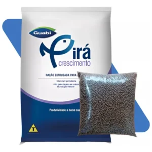 Ração Peixes Crescimento Carpas Pacus Tilápias Guabi 32kg